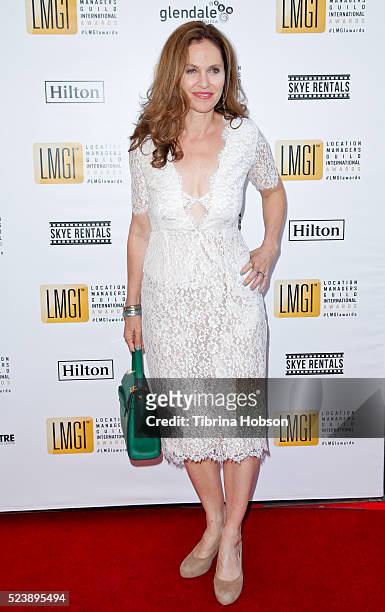 Amy Brenneman attends the 3rd annual Location Managers Guild International Awards at The Alex Theatre on April 23, 2016 in Glendale, California.