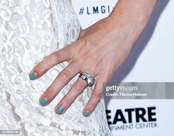 Amy Brenneman attends the 3rd annual Location Managers Guild International Awards at The Alex Theatre on April 23, 2016 in Glendale, California.