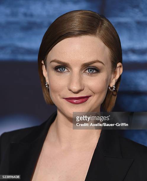 Actress Faye Marsay arrives at the premiere of HBO's 'Game Of Thrones' Season 6 at TCL Chinese Theatre on April 10, 2016 in Hollywood, California.