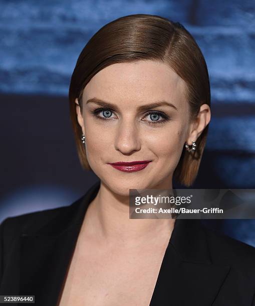 Actress Faye Marsay arrives at the premiere of HBO's 'Game Of Thrones' Season 6 at TCL Chinese Theatre on April 10, 2016 in Hollywood, California.