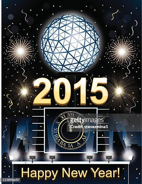 new year's eve celebration - evening ball stock illustrations