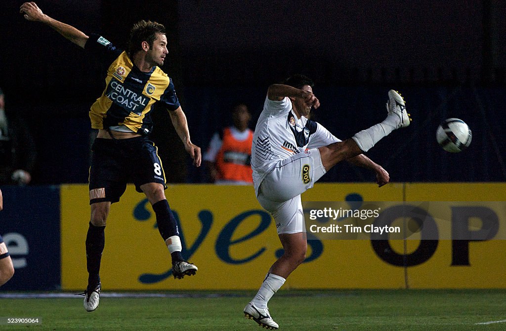 Soccer - Australian A-League - Central Coast Mariners vs. Melbourne Victory