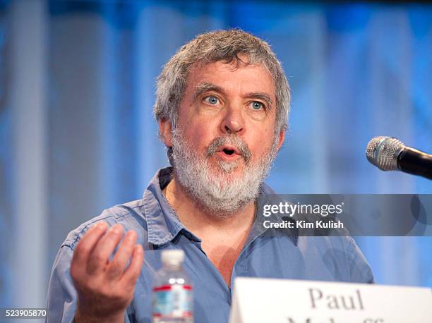 Nasa's Paul Mahaffy, Principal Investigator for Curiosity's Sample Analysis at Mars , comments during the Mars Curiosity update press conference in...