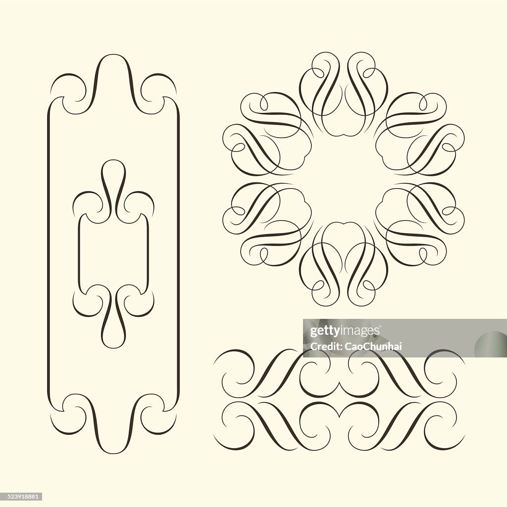 Curvy Design Element Curve Design Elements High-Res Vector Graphic - Getty Images