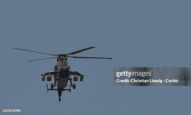 French military forces parade on the Champs-Elysees for the 2013 annual Bastille Day celebrations, in Paris, France on July 14, 2012. Photo by...