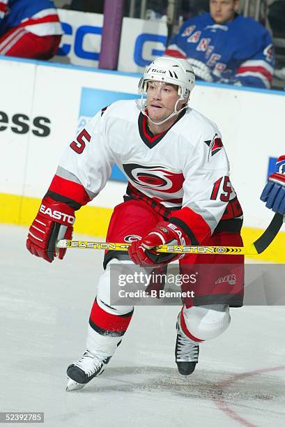 Player Marty Murray of the Carolina Hurricanes.