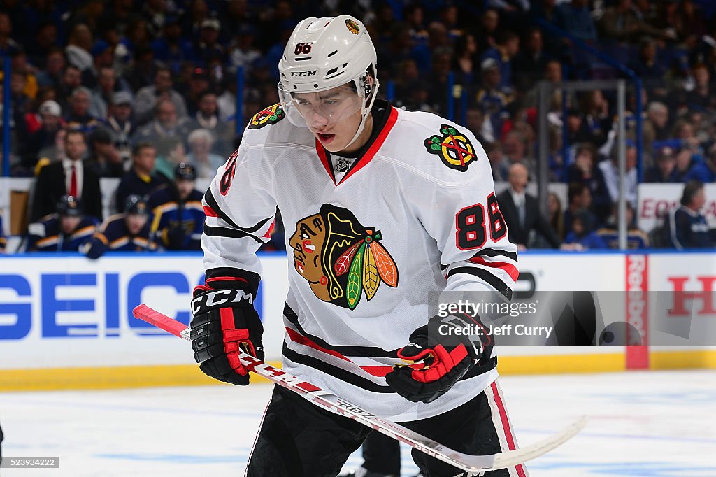 Chicago Blackhawks v St. Louis Blues - Game One