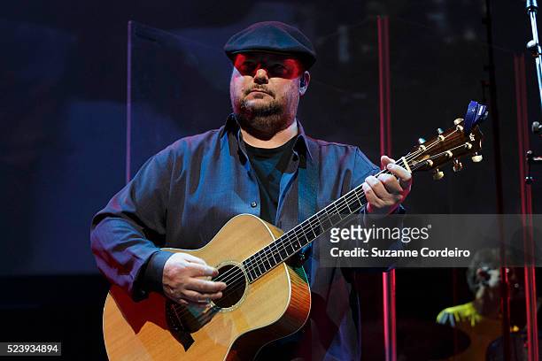 Musician/Vocalist Christopher Cross performs with The Beach Boys in concert at ACL Live on January 19, 2014 in Austin, Texas.