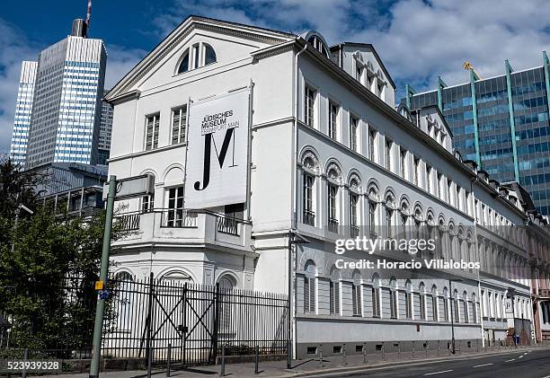 Jewish Museum in Frankfurt, Germany, 08 April 2014. The museum covers the history and culture of the Jewish communities in Frankfurt, Germany from...