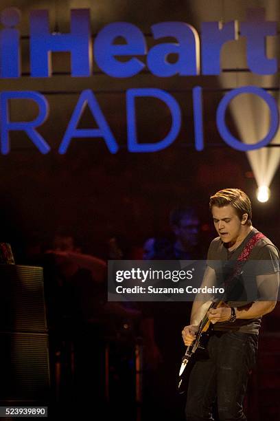 Hunter Hayes performs onstage during the iHeartRadio Country Festival at the Frank Erwin Center on March 29, 2014 in Austin, Texas.