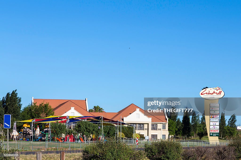 Moinho de vento Casino em Bloemfontein, África do Sul