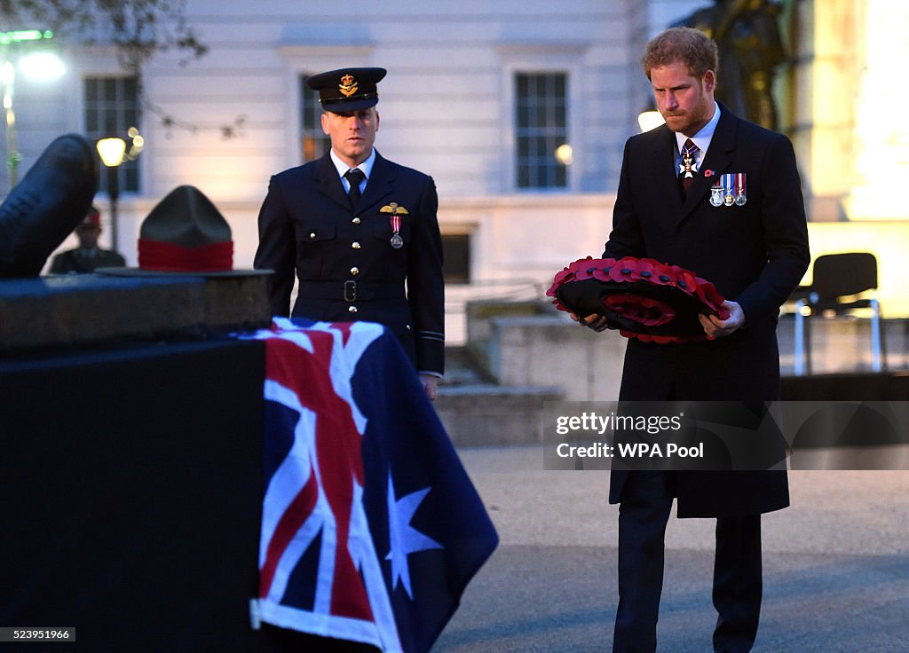 Anzac Day Is Commemorated In London