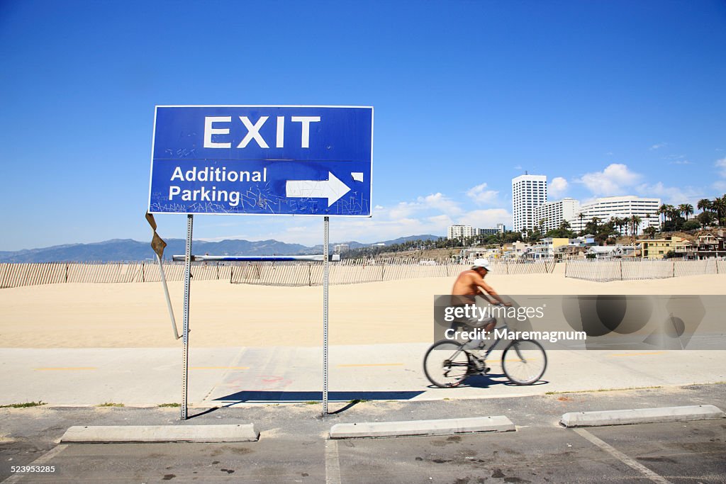 Santa Monica, the beach