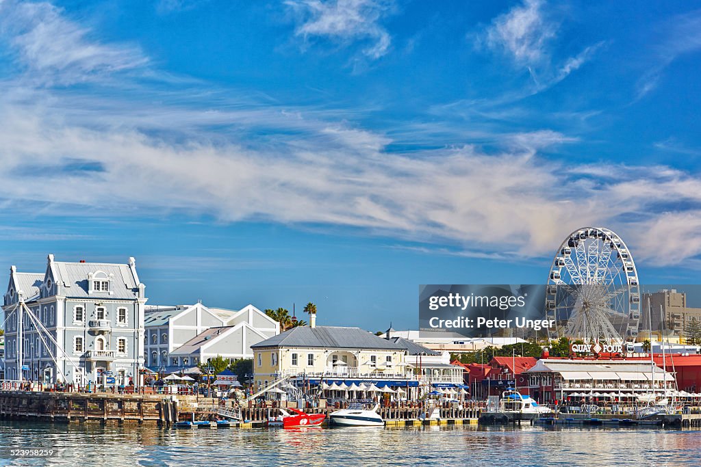 Waterfront buildings and Wheel