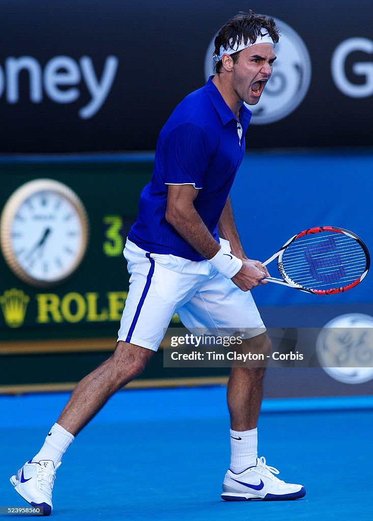 Tennis - Australian Open - Federer vs. Berdych