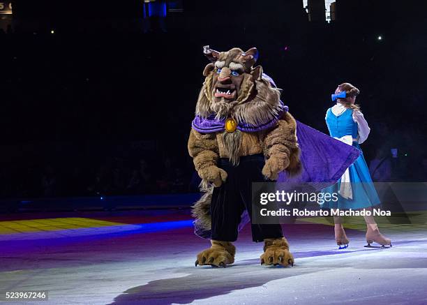 Beauty and the Beast during Disney on Ice celebrates 100 hundred years of magic. The famous Disney characters and stories are brought to life with...