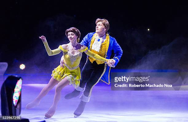 Beauty and the Beast during Disney on Ice celebrates 100 hundred years of magic. The famous Disney characters and stories are brought to life with...