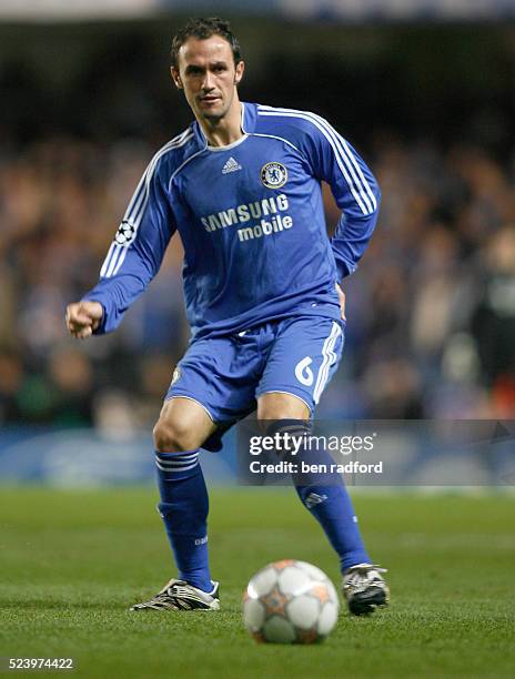 Ricardo Carvalho of Chelsea during the UEFA Champions League Group B match between Chelsea and Schalke 04 at Stamford Bridge, London, UK