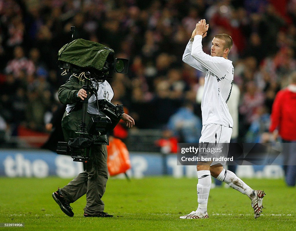 Soccer - Euro 2008 Qualification - England vs. Croatia