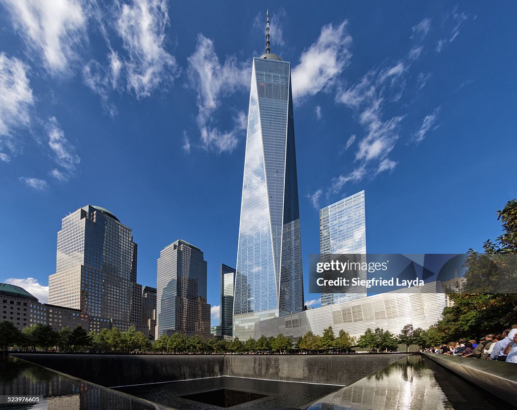 9/11 Memorial and WTC 1