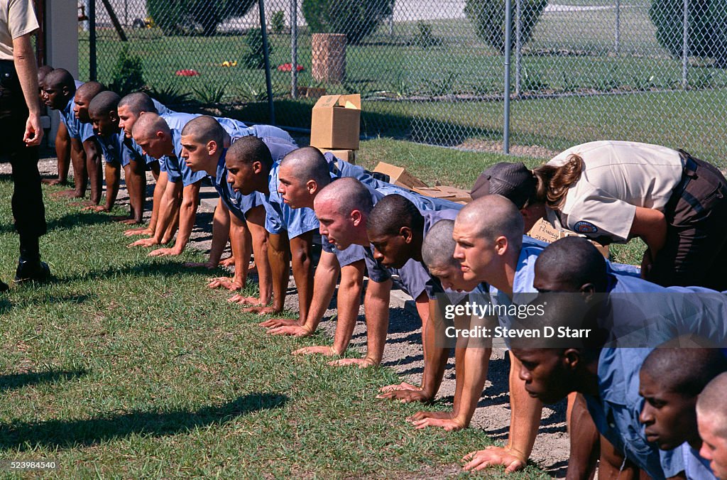 Prisoners in Shock Incarceration Program