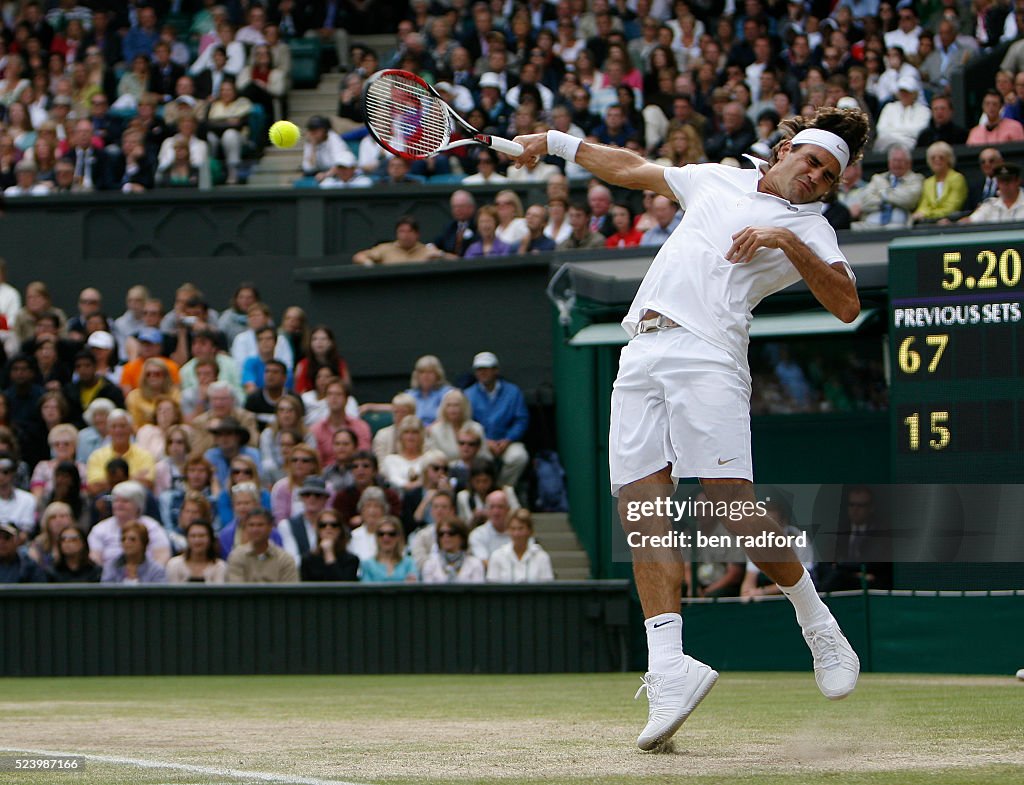 Tennis - Wimbledon Championships - Ancic vs. Federer