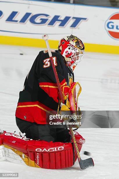 Player Levente Szuper of the Calgary Flames.