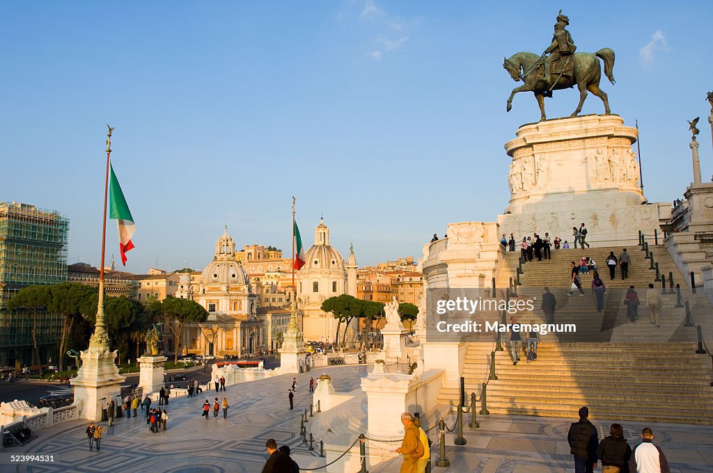 Vittoriano, monument to Vittorio Emanuele II