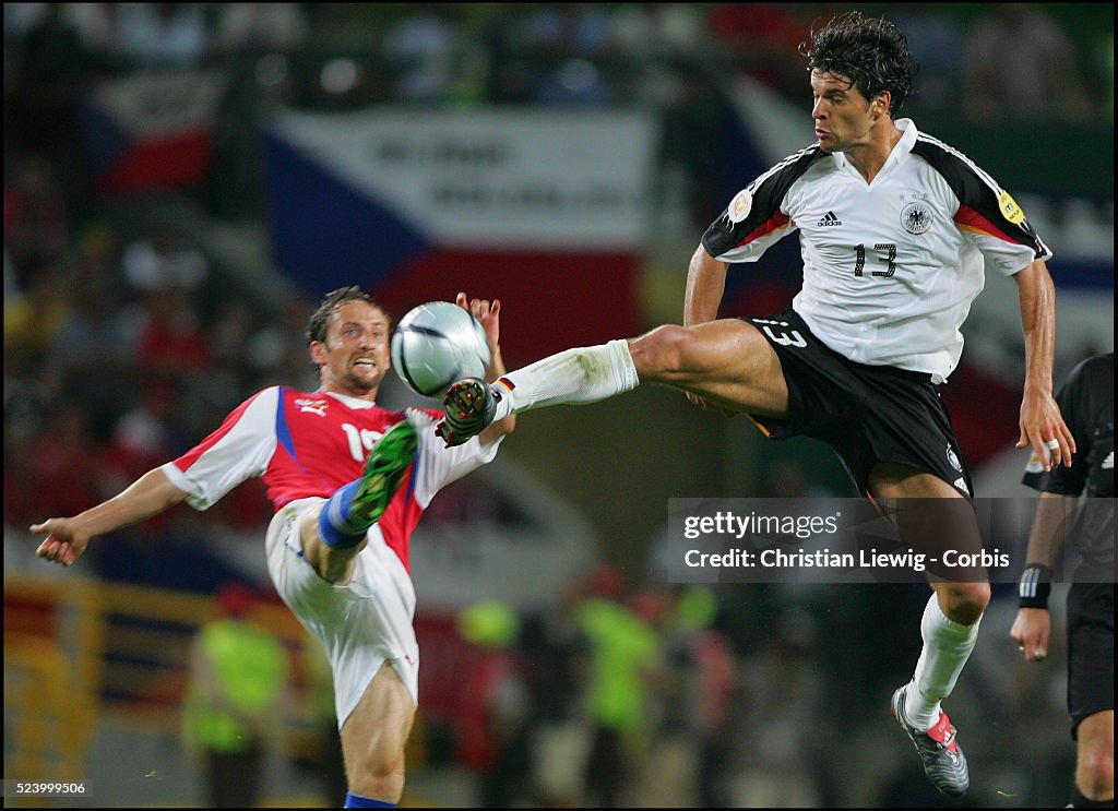 Soccer - UEFA Euro 2004 - Germany vs. Czech Republic