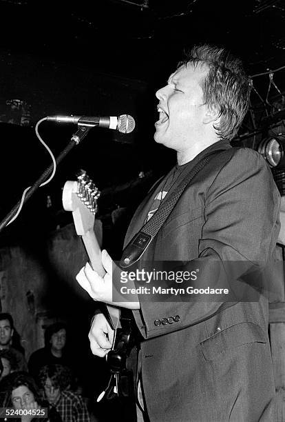 Black Francis performs on stage during a solo show at The Borderline, London, United Kingdom, 1993.
