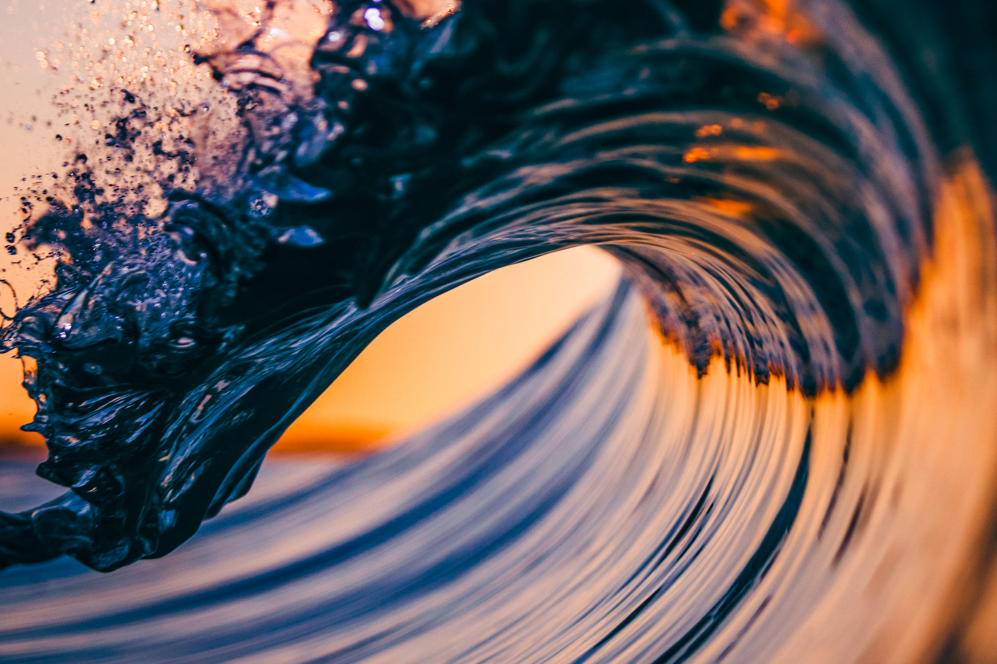 wave photography composition