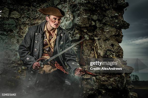pirate captain - pirate criminal stock pictures, royalty-free photos & images