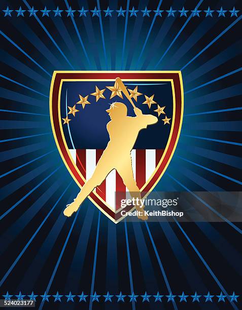 baseball batter background - baseball background stock illustrations
