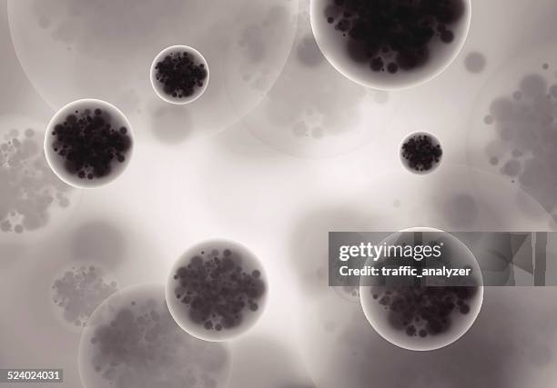 virus background - ebola virus particles stock illustrations