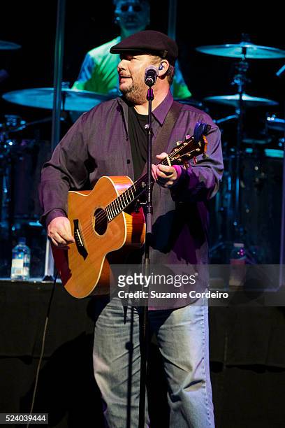 Musician/Vocalist Christopher Cross performs with The Beach Boys in concert at ACL Live on January 19, 2014 in Austin, Texas.