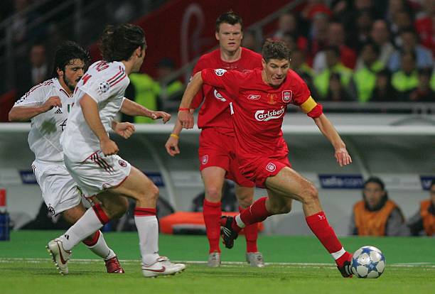 Liverpool's captain Steven Gerrard. Liverpool made European soccer history by coming from 3-0 down to beat favourites AC Milan 3-2 on penalties in an...