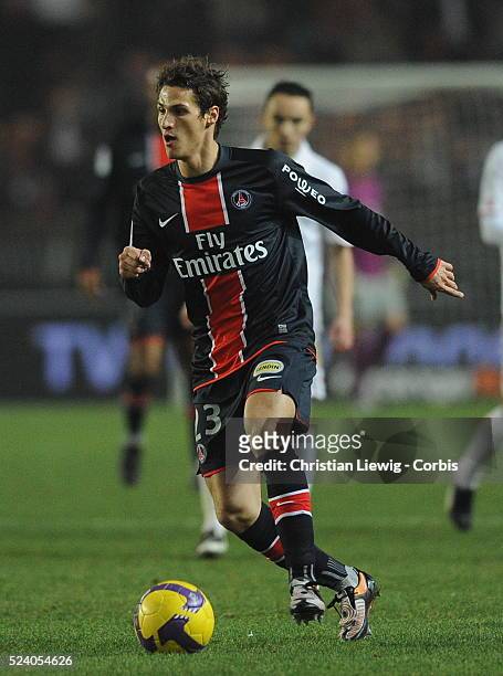 Jeremy Clement during the French Ligue 1 soccer match between Paris Saint Germain and Valenciennes FC."