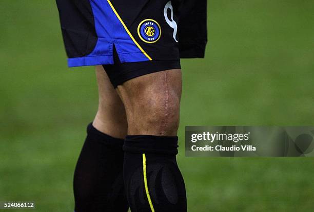 Ronaldo of FC Inter Milan during the SERIE A 15th Round League match between Inter and Chievo , played at the San Siro Stadium, Milan .