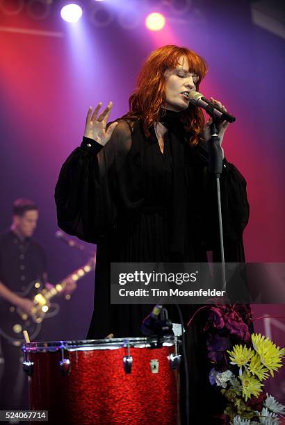 Florence Welch of Florence and the Machine performs as part of Day Two of the 2011 Bonnaroo Music and Arts Festival in Manchester, Tennessee.