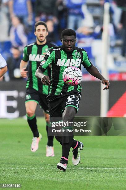 Joseph Alfred Duncan Sassuolo's midfielder in action during the US Sassuolo Calcio vs Unione Calcio Sampdoria Serie A football championship where the...