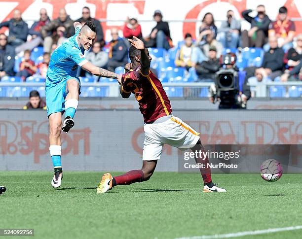 Hamsik Roma Ruediger S Photos and Premium High Res Pictures - Getty Images