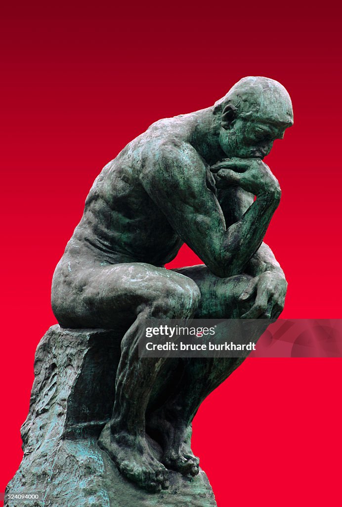 The Thinker by Auguste Rodin
