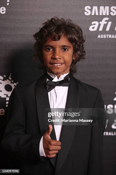 "Dec 12, 2009 - Melbourne, Victoria, Australia - Actor Brandon Walters arrives for the 2009 Samsung Mobile AFI Awards at the Regent Theatre on...