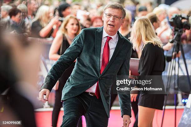 Guenther Jauch attends the Radio Regenbogen Award 2016 at Europapark on April 22, 2016 in Rust, Germany.