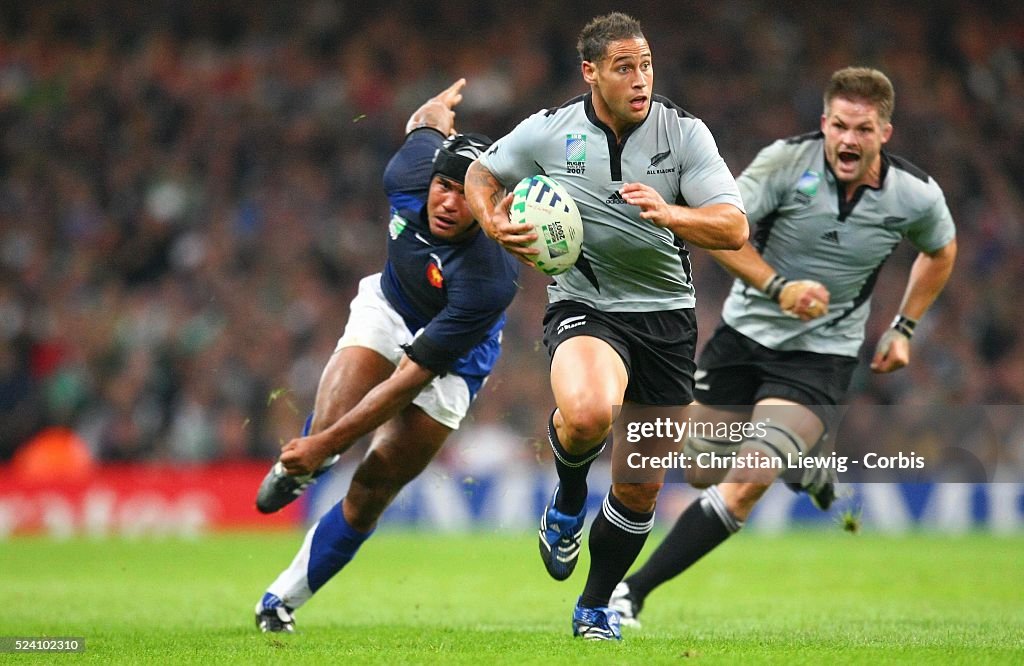 Rugby Union - IRB World Cup - France vs. New Zealand