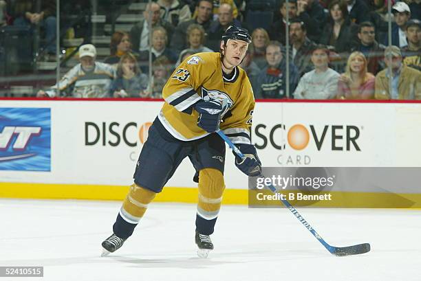 Player Jamie Allsion of the Nashville Predators.