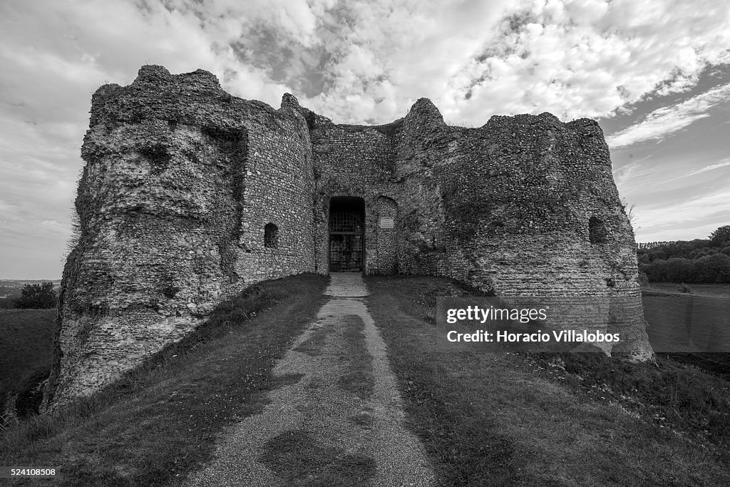 Ruins of the castle of Arques-la-Bataille