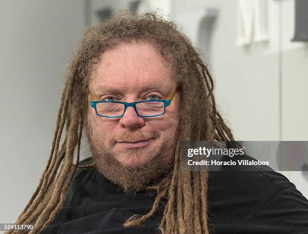 American writer, computer scientist, and composer of classical music Jaron Zepel Lanier, a pioneer in the field of virtual reality and co-founder of...