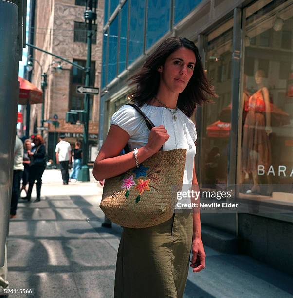 Julie McDermott of New Jersey on Lexington Avenue. McDermott appeared in the famous photograph escaping from the terrorist attacks on the World Trade...