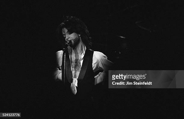 Prince performs at his Glam Slam nightclub in Minneapolis, Minnesota on January 6, 1991.